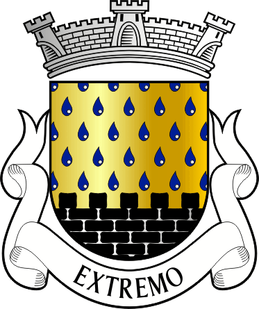 Brasão da antiga freguesia de Extremo - Extremo former civil parish, coat-of-arms Brasão da antiga freguesia de Extremo - Extremo former civil parish, coat-of-arms
