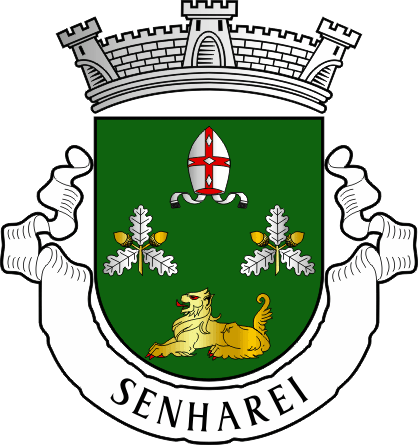 Brasão da freguesia de Senharei - Senharei civil parish, coat-of-arms Brasão da freguesia de Senharei - Senharei civil parish, coat-of-arms