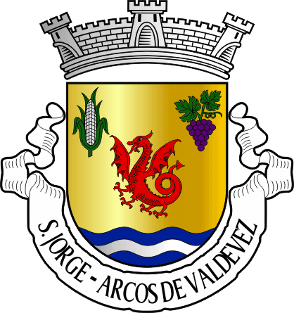Brasão da antiga freguesia de São Jorge - São Jorge former civil parish, coat-of-arms Brasão da antiga freguesia de São Jorge - São Jorge former civil parish, coat-of-arms