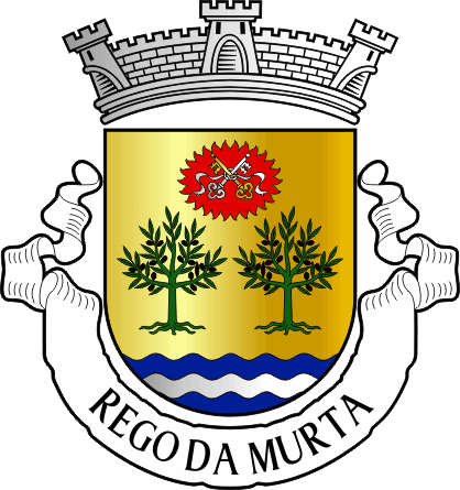 Brasão da antiga freguesia de Rego da Murta - Rego da Murta former civil parish, coat-of-arms