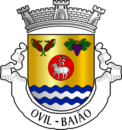 Brasão da antiga freguesia de Ovil - Ovil former civil parish, coat-of-arms