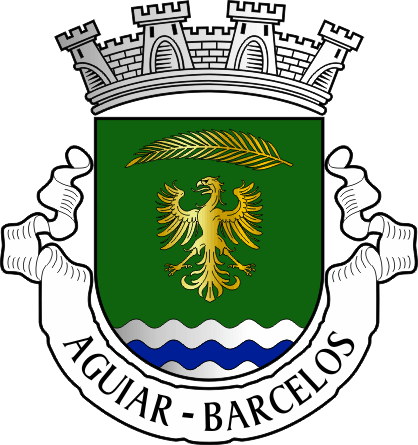Brasão da antiga freguesia de Aguiar - Aguiar former civil parish, coat-of-arms