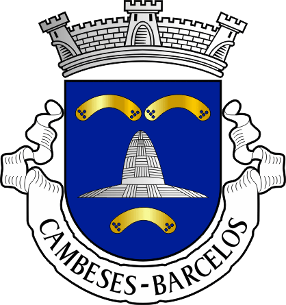 Brasão da freguesia de Cambeses - Cambeses civil parish, coat-of-arms Brasão da freguesia de Cambeses - Cambeses civil parish, coat-of-arms