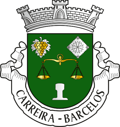 Brasão da antiga freguesia de Carreira - Carreira former civil parish, coat-of-arms
