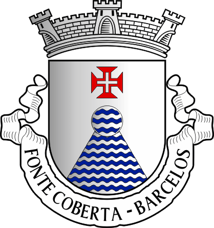 Brasão da antiga freguesia de Fonte Coberta - Fonte Coberta former civil parish, coat-of-arms