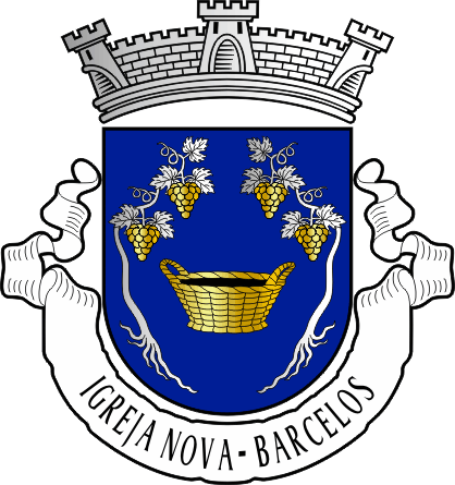 Brasão da antiga freguesia de Igreja Nova - Igreja Nova former civil parish, coat-of-arms