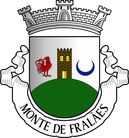 Brasão da antiga freguesia de Monte de Fralães - Monte de Fralães former civil parish, coat-of-arms Brasão da antiga freguesia de Monte de Fralães - Monte de Fralães former civil parish, coat-of-arms