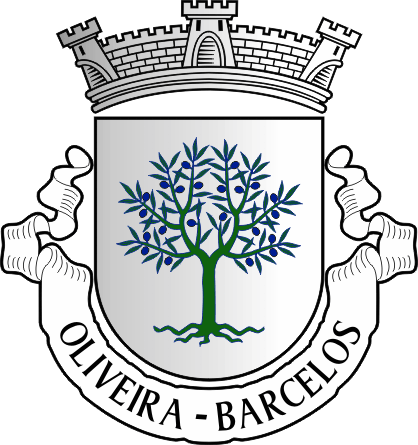 Brasão da freguesia de Oliveira - Oliveira civil parish, coat-of-arms Brasão da freguesia de Oliveira - Oliveira civil parish, coat-of-arms