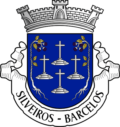 Brasão da antiga freguesia de Silveiros - Silveiros former civil parish, coat-of-arms Brasão da antiga freguesia de Silveiros - Silveiros former civil parish, coat-of-arms