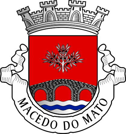 Brasão da freguesia de Macedo do Mato - Macedo do Mato civil parish, coat-of-arms Brasão da freguesia de Macedo do Mato - Macedo do Mato civil parish, coat-of-arms