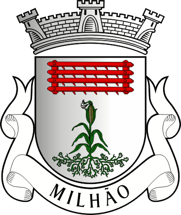 Brasão da antiga freguesia de Milhão - Milhão former civil parish, coat-of-arms Brasão da antiga freguesia de Milhão - Milhão former civil parish, coat-of-arms