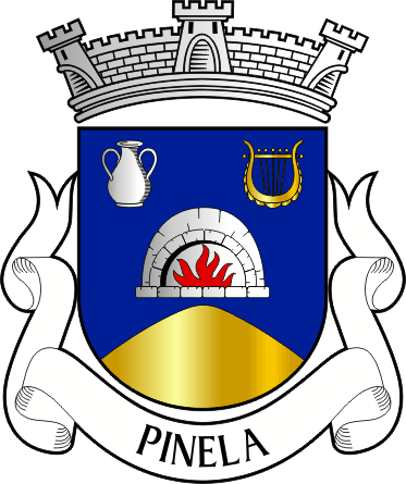 Brasão da freguesia de Pinela - Pinela civil parish, coat-of-arms Brasão da freguesia de Pinela - Pinela civil parish, coat-of-arms