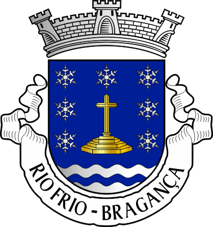 Brasão da antiga freguesia de Rio Frio - Rio Frio former civil parish, coat-of-arms Brasão da antiga freguesia de Rio Frio - Rio Frio former civil parish, coat-of-arms