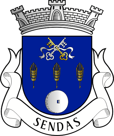 Brasão da freguesia de Sendas - Sendas civil parish, coat-of-arms