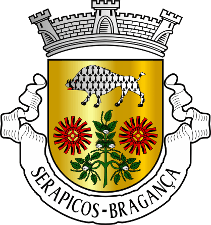 Brasão da freguesia de Serapicos - Serapicos civil parish, coat-of-arms