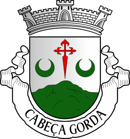 Brasão da freguesia de Cabeça Gorda - Cabeça Gorda civil parish, coat-of-arms Brasão da freguesia de Cabeça Gorda - Cabeça Gorda civil parish, coat-of-arms