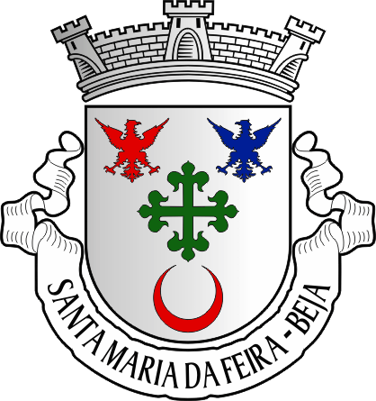 Brasão da antiga freguesia de Beja (Santa Maria da Feira) - Beja (Santa Maria da Feira) former civil parish, coat-of-arms Brasão da antiga freguesia de Beja (Santa Maria da Feira) - Beja (Santa Maria da Feira) former civil parish, coat-of-arms
