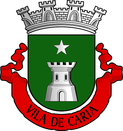 Brasão da freguesia de Caria - Caria civil parish, coat-of-arms