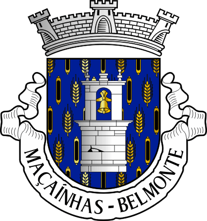 Brasão da freguesia de Maçaínhas - Maçaínhas civil parish, coat-of-arms