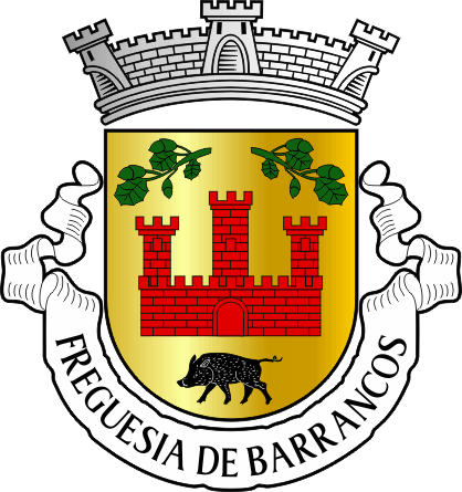 Brasão da freguesia de Barrancos - Barrancos civil parish, coat-of-arms