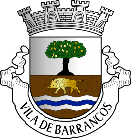 Brasão do Município de Barrancos - Barrancos municipal coat-of-arms Brasão do Município de Barrancos - Barrancos municipal coat-of-arms