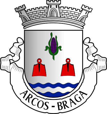 Brasão da antiga freguesia de Arcos - Arcos former civil parish, coat-of-arms