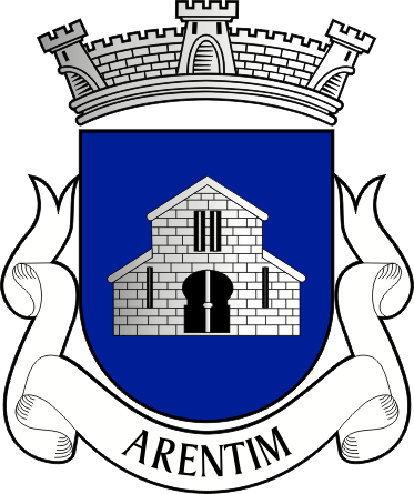 Brasão da antiga freguesia de Arentim - Arentim former civil parish, coat-of-arms Brasão da antiga freguesia de Arentim - Arentim former civil parish, coat-of-arms