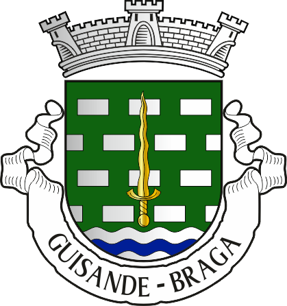 Brasão da antiga freguesia de Guisande - Guisande former civil parish, coat-of-arms Brasão da antiga freguesia de Guisande - Guisande former civil parish, coat-of-arms