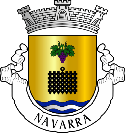 Brasão da antiga freguesia de Navarra - Navarra former civil parish, coat-of-arms Brasão da antiga freguesia de Navarra - Navarra former civil parish, coat-of-arms