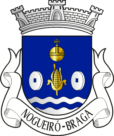 Brasão da antiga freguesia de Nogueiró - Nogueiró former civil parish, coat-of-arms Brasão da antiga freguesia de Nogueiró - Nogueiró former civil parish, coat-of-arms