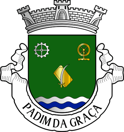 Brasão da freguesia de Padim da Graça - Padim da Graça civil parish, coat-of-arms