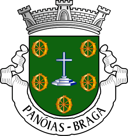 Brasão da antiga freguesia de Panóias - Panóias former civil parish, coat-of-arms