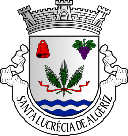 Brasão da antiga freguesia de Santa Lucrécia de Algeríz - Santa Lucrécia de Algeríz former civil parish, coat-of-arms