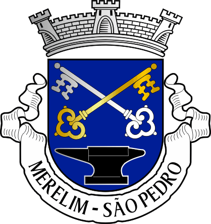 Brasão da antiga freguesia de Merelim (São Pedro) - Merelim (São Pedro) former civil parish, coat-of-arms