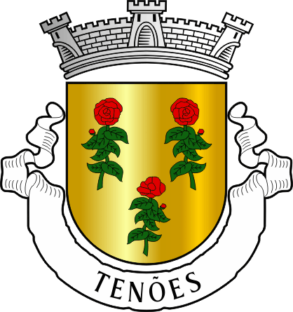 Brasão da antiga freguesia de Tenões - Tenões former civil parish, coat-of-arms Brasão da antiga freguesia de Tenões - Tenões former civil parish, coat-of-arms