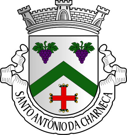 Brasão da freguesia de Santo António da Charneca - Santo António da Charneca civil parish, coat-of-arms Brasão da freguesia de Santo António da Charneca - Santo António da Charneca civil parish, coat-of-arms