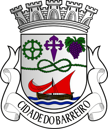 Brasão do Município do Barreiro - Barreiro municipal coat-of-arms Brasão do Município do Barreiro - Barreiro municipal coat-of-arms