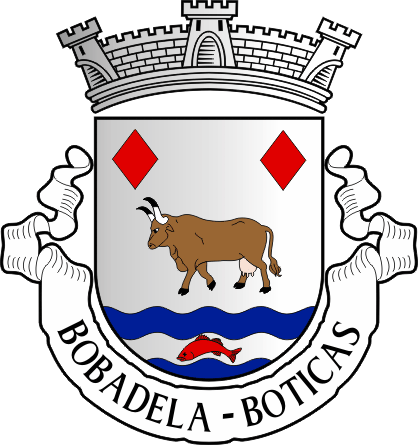Brasão da antiga freguesia de Bobadela - Bobadela former civil parish, coat-of-arms