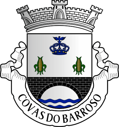 Brasão da freguesia de Covas do Barroso - Covas do Barroso civil parish, coat-of-arms Brasão da freguesia de Covas do Barroso - Covas do Barroso civil parish, coat-of-arms