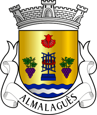 Brasão da freguesia de Almalaguês - Almalaguês civil parish, coat-of-arms Brasão da freguesia de Almalaguês - Almalaguês civil parish, coat-of-arms