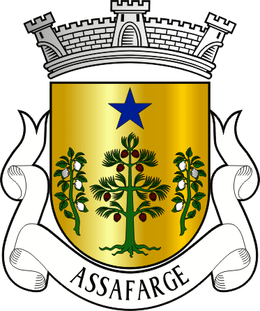 Brasão da antiga freguesia de Assafarge - Assafarge former civil parish, coat-of-arms Brasão da antiga freguesia de Assafarge - Assafarge former civil parish, coat-of-arms