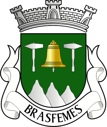 Brasão da freguesia de Brasfemes - Brasfemes civil parish, coat-of-arms Brasão da freguesia de Brasfemes - Brasfemes civil parish, coat-of-arms