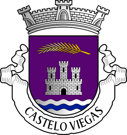 Brasão da antiga freguesia de Castelo Viegas - Castelo Viegas former civil parish, coat-of-arms Brasão da antiga freguesia de Castelo Viegas - Castelo Viegas former civil parish, coat-of-arms