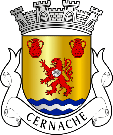 Brasão da freguesia de Cernache - Cernache civil parish, coat-of-arms Brasão da freguesia de Cernache - Cernache civil parish, coat-of-arms