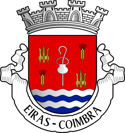 Brasão da antiga freguesia de Eiras - Eiras former civil parish, coat-of-arms Brasão da antiga freguesia de Eiras - Eiras former civil parish, coat-of-arms
