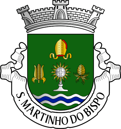 Brasão da antiga freguesia de São Martinho do Bispo - São Martinho do Bispo former civil parish, coat-of-arms Brasão da antiga freguesia de São Martinho do Bispo - São Martinho do Bispo former civil parish, coat-of-arms