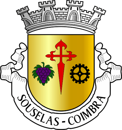 Brasão da antiga freguesia de Souselas - Souselas former civil parish, coat-of-arms