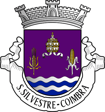 Brasão da freguesia de São Silvestre - São Silvestre civil parish, coat-of-arms Brasão da freguesia de São Silvestre - São Silvestre civil parish, coat-of-arms