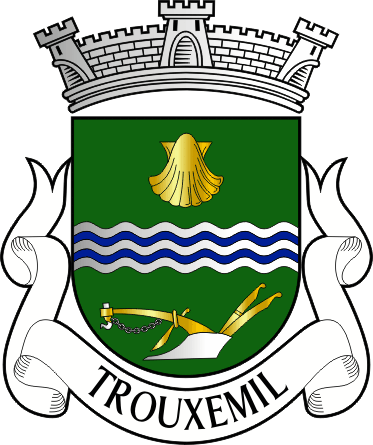 Brasão da antiga freguesia de Trouxemil - Trouxemil former civil parish, coat-of-arms Brasão da antiga freguesia de Trouxemil - Trouxemil former civil parish, coat-of-arms