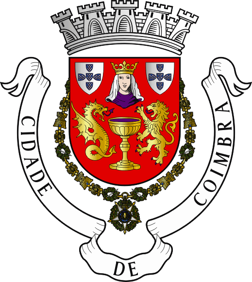 Brasão do Município de Coimbra - Coimbra municipal coat-of-arms Brasão do Município de Coimbra - Coimbra municipal coat-of-arms
